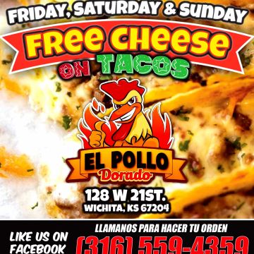 Free Cheese on Tacos