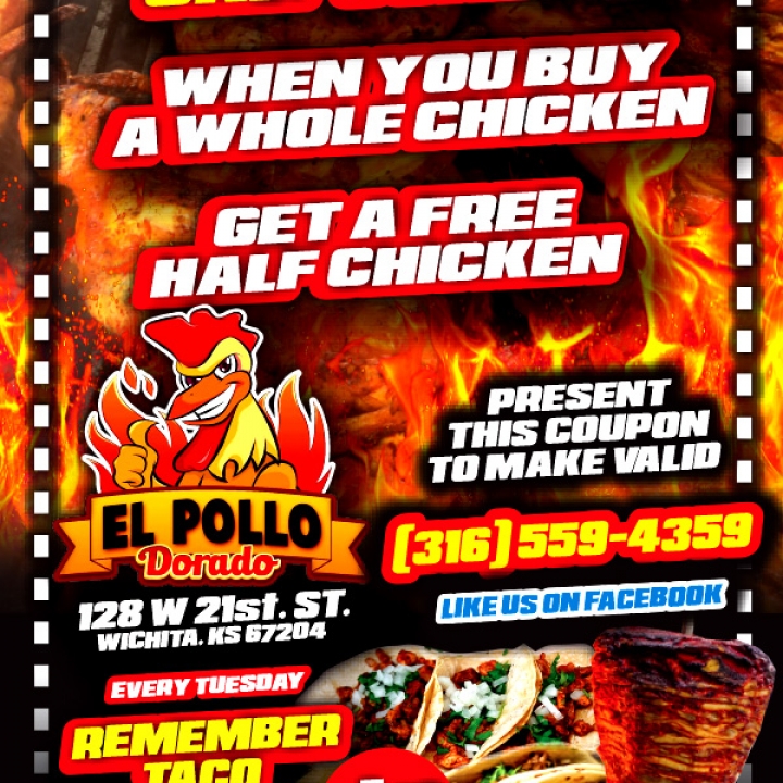 Get a Free Half Chicken